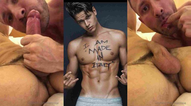JustTheGays thumbnail for Austin Wolf Sucks Andrea Moscon’s (Marcrose) Dick - amateur gay porn from OnlyFans, MyVidster, GayForFans and more! - Oral