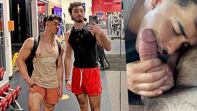 JustTheGays thumbnail for Daniel Osgood and Gino Zanetti – back seat blowjob after the gym - amateur gay porn from OnlyFans, MyVidster, GayForFans and more! - 
