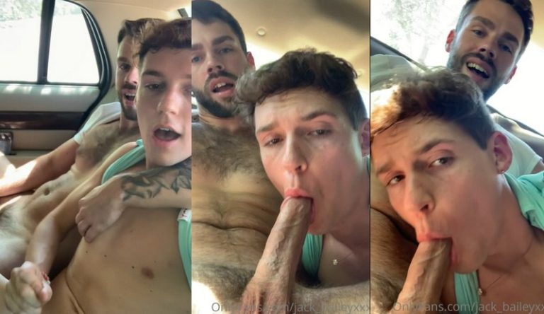 JustTheGays thumbnail for Hot blowjob in an uber – Jack Baileyxxx (Jack_Baileyxxx) - amateur gay porn from OnlyFans, MyVidster, GayForFans and more! - Oral