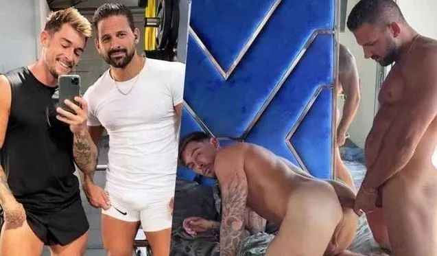 JustTheGays thumbnail for Lorenzo Viota and Gary fuck - amateur gay porn from OnlyFans, MyVidster, GayForFans and more! -