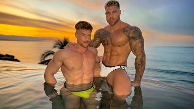JustTheGays thumbnail for Philippe Soulier (Filou Fitt) fucks Tim James in the hot tub - amateur gay porn from OnlyFans, MyVidster, GayForFans and more! - 