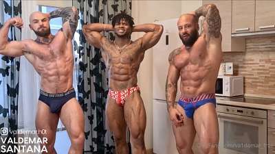 JustTheGays thumbnail for Adrenalin, Valdemar Santana and Ostin fuck - amateur gay porn from OnlyFans, MyVidster, GayForFans and more! - Anal, Group