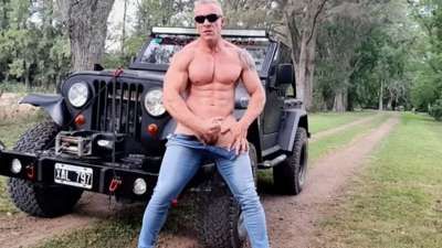 JustTheGays thumbnail for Cristhiaan jerks off outside – Chafa Ciafardini - amateur gay porn from OnlyFans, MyVidster, GayForFans and more! - 