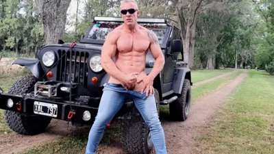 JustTheGays thumbnail for Cristhiaan jerks off outside – Chafa Ciafardini - amateur gay porn from OnlyFans, MyVidster, GayForFans and more! - 