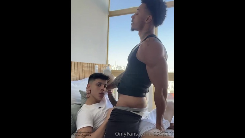 JustTheGays thumbnail for Bruno Black (brublack) fucks Victor Queiroz (victorqrz) - amateur gay porn from OnlyFans, MyVidster, GayForFans and more! - 