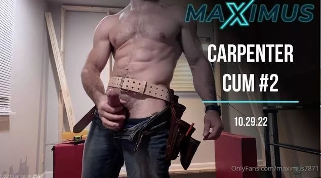 JustTheGays thumbnail for Carpenter Max – 2 - amateur gay porn from OnlyFans, MyVidster, GayForFans and more! - 