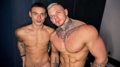 JustTheGays thumbnail for Curt Ackles and MaksymXXX fuck - amateur gay porn from OnlyFans, MyVidster, GayForFans and more! - Anal
