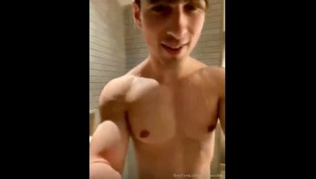 JustTheGays thumbnail for Nick Sandell naked in shower - amateur gay porn from OnlyFans, MyVidster, GayForFans and more! -