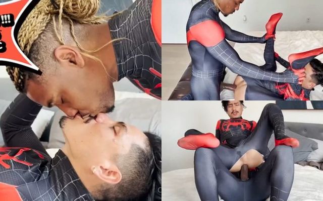 JustTheGays thumbnail for Roxas Caelum – Spidermen fuck - amateur gay porn from OnlyFans, MyVidster, GayForFans and more! - Anal