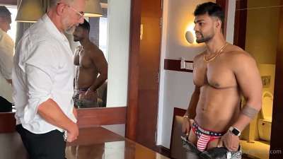 JustTheGays thumbnail for BongHunk – Audition in porn movie