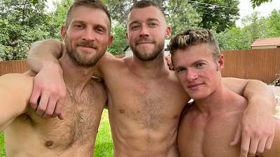 JustTheGays thumbnail for Paul Wagner, Justin the Jock and Pax Perry have a threesome - amateur gay porn from OnlyFans, MyVidster, GayForFans and more! - 