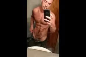 JustTheGays thumbnail for Stripping and showing off my big cock Callum Evans - amateur gay porn from OnlyFans, MyVidster, GayForFans and more! - Big Cock