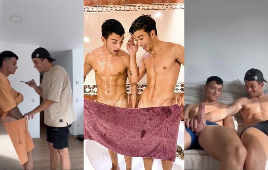 JustTheGays thumbnail for Twinscastrofree jerk together and shower after - amateur gay porn from OnlyFans, MyVidster, GayForFans and more! - Jerk Off, Shower, Toys, Young & Twink