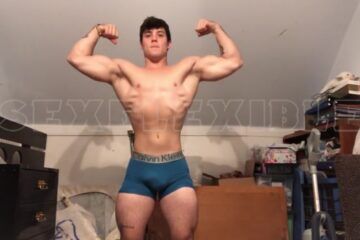 JustTheGays thumbnail for Working out in my underwear and flexing Derek Martin Deek Aesthetic - amateur gay porn from OnlyFans, MyVidster, GayForFans and more! - video