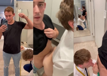 JustTheGays thumbnail for Josh Brady – fucking the tailor in the fitting room - amateur gay porn from OnlyFans, MyVidster, GayForFans and more! - 