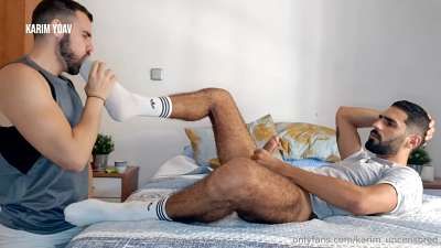 JustTheGays thumbnail for Karim Yoav fucks Juanma Toribio - amateur gay porn from OnlyFans, MyVidster, GayForFans and more! - Anal