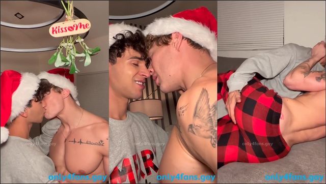 JustTheGays thumbnail for Making out under the Mistletoe – Angel Dario Garcia (Alann23) and Melvin (melvinmoore) - amateur gay porn from OnlyFans, MyVidster, GayForFans and more! - 