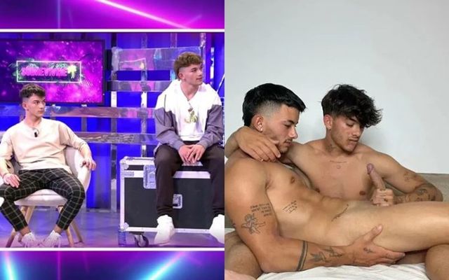 JustTheGays thumbnail for Twinscastrovip – another hot compilation - amateur gay porn from OnlyFans, MyVidster, GayForFans and more! -