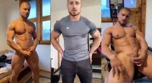 JustTheGays thumbnail for Chad Muscle (Tozifitness) jerks off – 1 - amateur gay porn from OnlyFans, MyVidster, GayForFans and more! - Jerk Off, Muscle, Solo