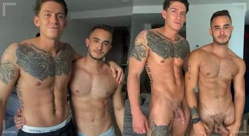 JustTheGays thumbnail for Igor Miller and Louis Jacks flip fuck - amateur gay porn from OnlyFans, MyVidster, GayForFans and more! - 