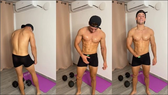 JustTheGays thumbnail for irish-x works out - amateur gay porn from OnlyFans, MyVidster, GayForFans and more! -