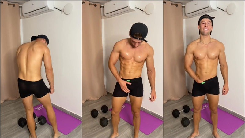 JustTheGays thumbnail for irish-x works out - amateur gay porn from OnlyFans, MyVidster, GayForFans and more! - 