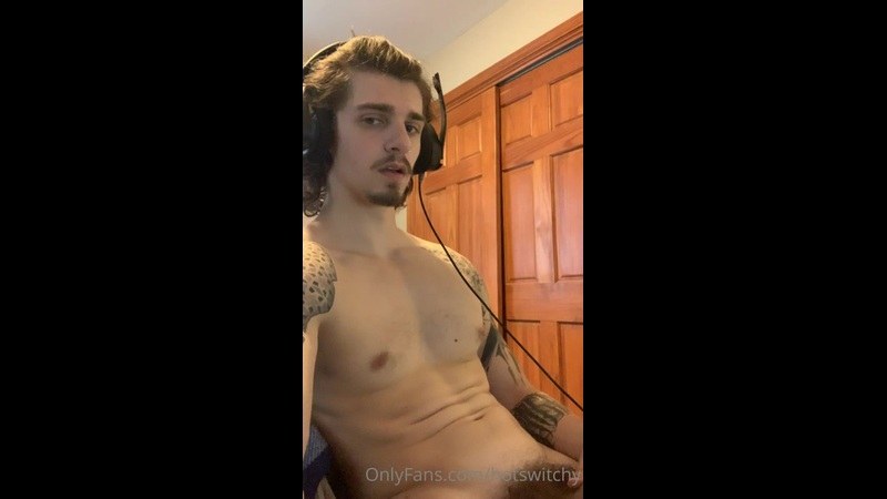 JustTheGays thumbnail for Jerking off and cumming over my young fit body – HotSwitchy - amateur gay porn from OnlyFans, MyVidster, GayForFans and more! - 