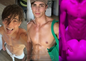 JustTheGays thumbnail for Model Kaden Connors – jerk and fuck compilation - amateur gay porn from OnlyFans, MyVidster, GayForFans and more! - 