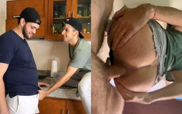 JustTheGays thumbnail for My young cousin was very horny