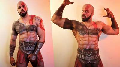JustTheGays thumbnail for PicAsssHole – God of War Kratos – Ricardo Prince - amateur gay porn from OnlyFans, MyVidster, GayForFans and more! - 