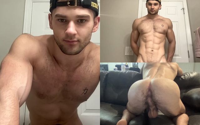 JustTheGays thumbnail for Zac jerks off - amateur gay porn from OnlyFans, MyVidster, GayForFans and more! - Jerk Off, Solo