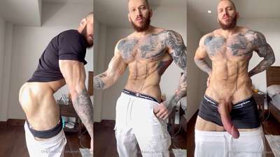 JustTheGays thumbnail for Alejandro Belmont jerks his massive cock - amateur gay porn from OnlyFans, MyVidster, GayForFans and more! - 
