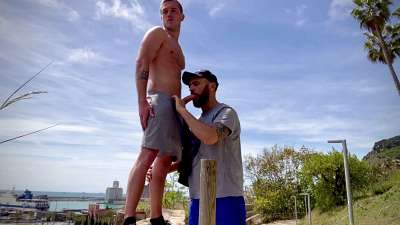 JustTheGays thumbnail for Apolo Adri (Adrian Gomez) and VIciousMen fuck outside - amateur gay porn from OnlyFans, MyVidster, GayForFans and more! - 