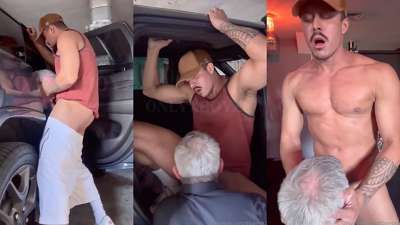 JustTheGays thumbnail for Diego Barros – Getting a blowjob from the taxi driver - amateur gay porn from OnlyFans, MyVidster, GayForFans and more! -
