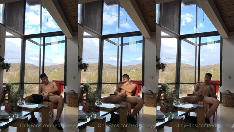 JustTheGays thumbnail for ediporeyy jerks off with a view - amateur gay porn from OnlyFans, MyVidster, GayForFans and more! - 