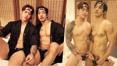 JustTheGays thumbnail for First and Titus Low fuck - amateur gay porn from OnlyFans, MyVidster, GayForFans and more! -