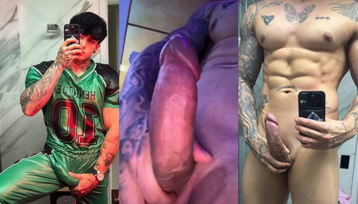 JustTheGays thumbnail for Henrique Lima jerk compilation - amateur gay porn from OnlyFans, MyVidster, GayForFans and more! - 