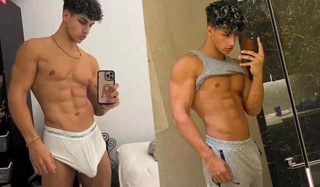 JustTheGays thumbnail for Sepanta Arya – Cumshot Compilation - amateur gay porn from OnlyFans, MyVidster, GayForFans and more! - Compilation, Jerk Off, Solo