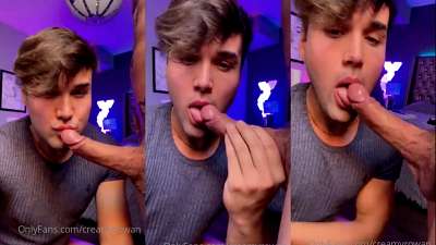 JustTheGays thumbnail for CreamyRowan sucks a dick - amateur gay porn from OnlyFans, MyVidster, GayForFans and more! - 
