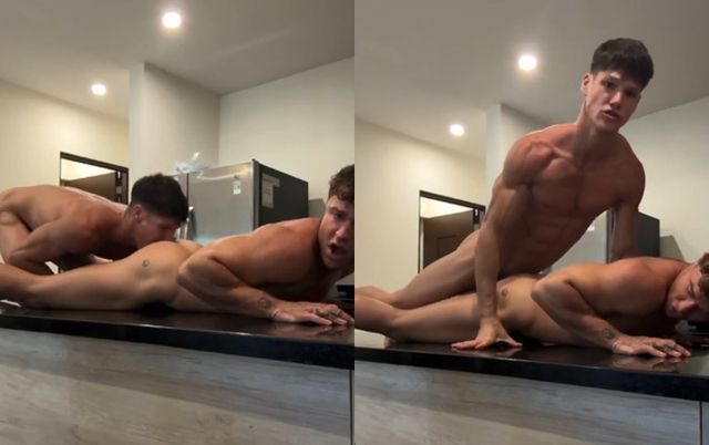 JustTheGays thumbnail for Ethan O’Pry – ass eating and fooling around on the ktichen counter - amateur gay porn from OnlyFans, MyVidster, GayForFans and more! - 