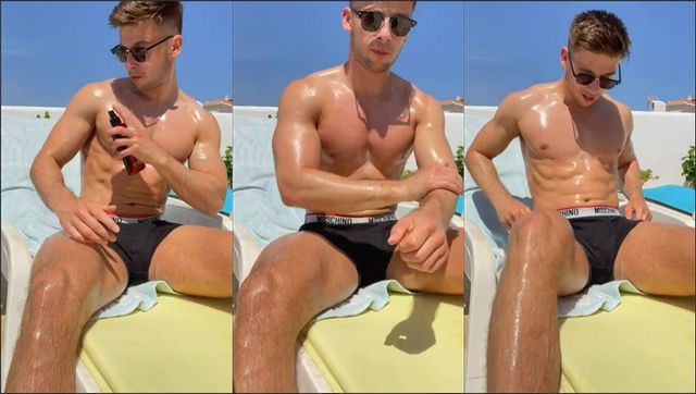 JustTheGays thumbnail for irish-x oils up outside - amateur gay porn from OnlyFans, MyVidster, GayForFans and more! - 