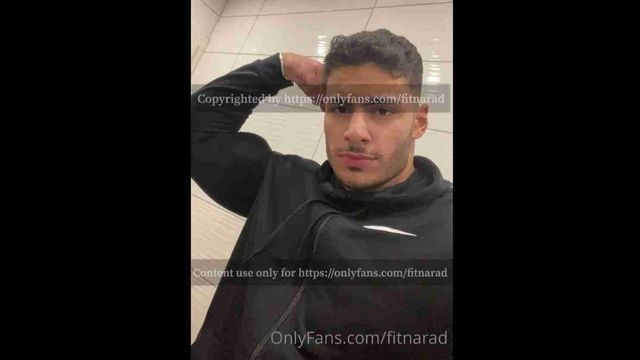 JustTheGays thumbnail for FitNarad jerks off in bathroom stall - amateur gay porn from OnlyFans, MyVidster, GayForFans and more! - 