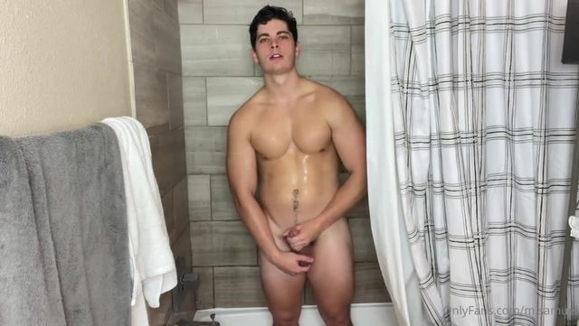 JustTheGays thumbnail for Jerking off after a shower Michael Wlodawsky m.samuel - amateur gay porn from OnlyFans, MyVidster, GayForFans and more! - 