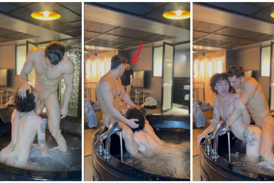 JustTheGays thumbnail for Berk_can34 – a hard and public fucking in the gym hot tub - amateur gay porn from OnlyFans, MyVidster, GayForFans and more! - 