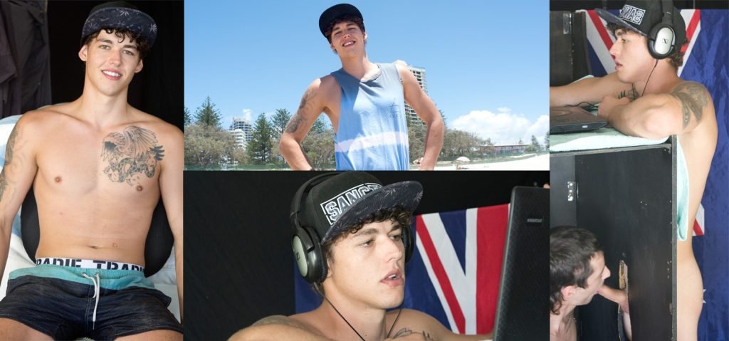 JustTheGays thumbnail for handsome australian guys get sucked – gay for pay