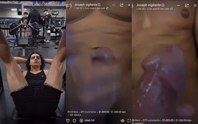 JustTheGays thumbnail for Joseph Vigilante jerks off for tips - amateur gay porn from OnlyFans, MyVidster, GayForFans and more! - 