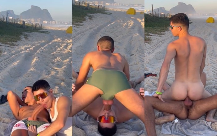 JustTheGays thumbnail for Marreta – fucking on the beach - amateur gay porn from OnlyFans, MyVidster, GayForFans and more! - 