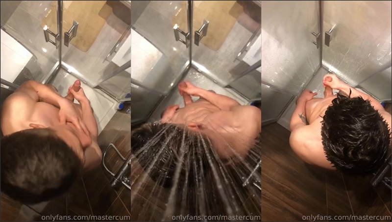 JustTheGays thumbnail for Mastercum – watch me jerk in the shower - amateur gay porn from OnlyFans, MyVidster, GayForFans and more! - 