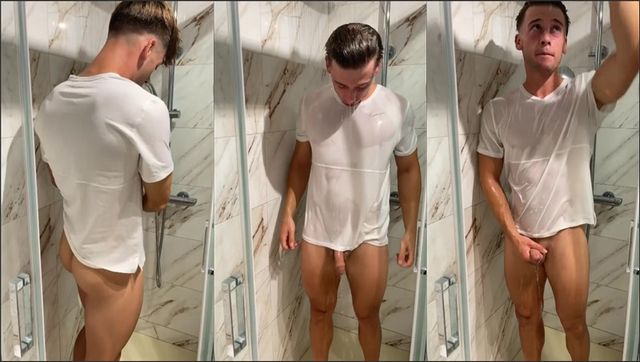 JustTheGays thumbnail for irish-x gets wet in the shower - amateur gay porn from OnlyFans, MyVidster, GayForFans and more! - 