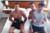 JustTheGays thumbnail for Malik Delgaty and Clark Delgaty get a massage - amateur gay porn from OnlyFans, MyVidster, GayForFans and more! - 